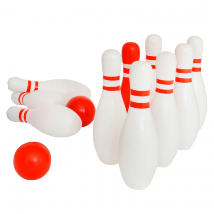 Set Bowling din Lemn ⭐ Joc cu Popice pentru copii [3]
