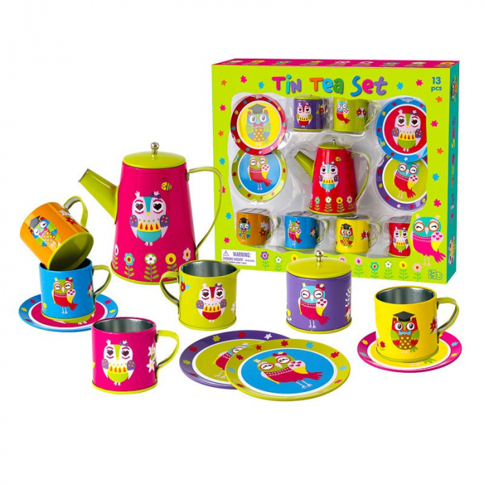 Set de ceai pentru copii Bufnite, 15 piese [2]