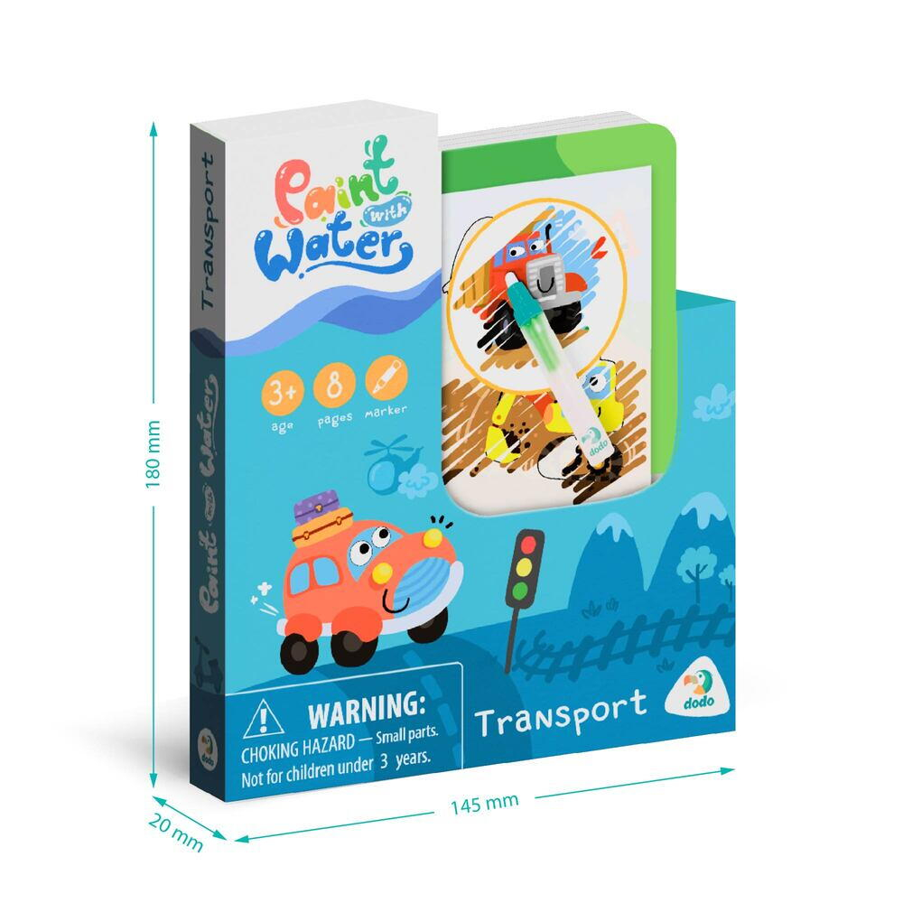Set de colorat cu apa - Vehicule [2]