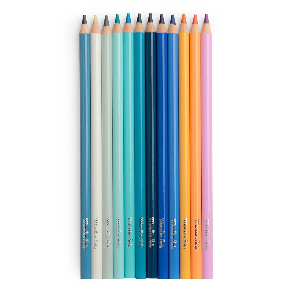 Set de colorat Culorile cerului, Moulin Roty, varsta 6 - 9, 9+ ani, Baiat, Fata [2]