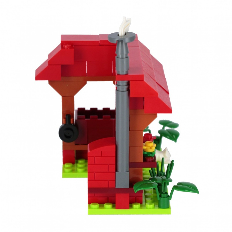 Set de constructie Alleblox Girls World - casa la tara- AB6028 / 547908, 91 piese, 6+ [5]
