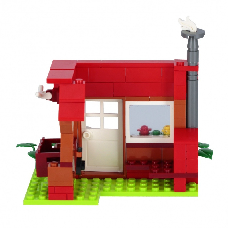 Set de constructie Alleblox Girls World - casa la tara- AB6028 / 547908, 91 piese, 6+ [6]