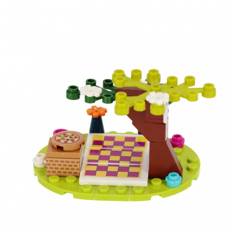 Set de constructie Alleblox Girls World - in parc la picnic- AB6027 / 547907, 45 piese, 6+ [5]