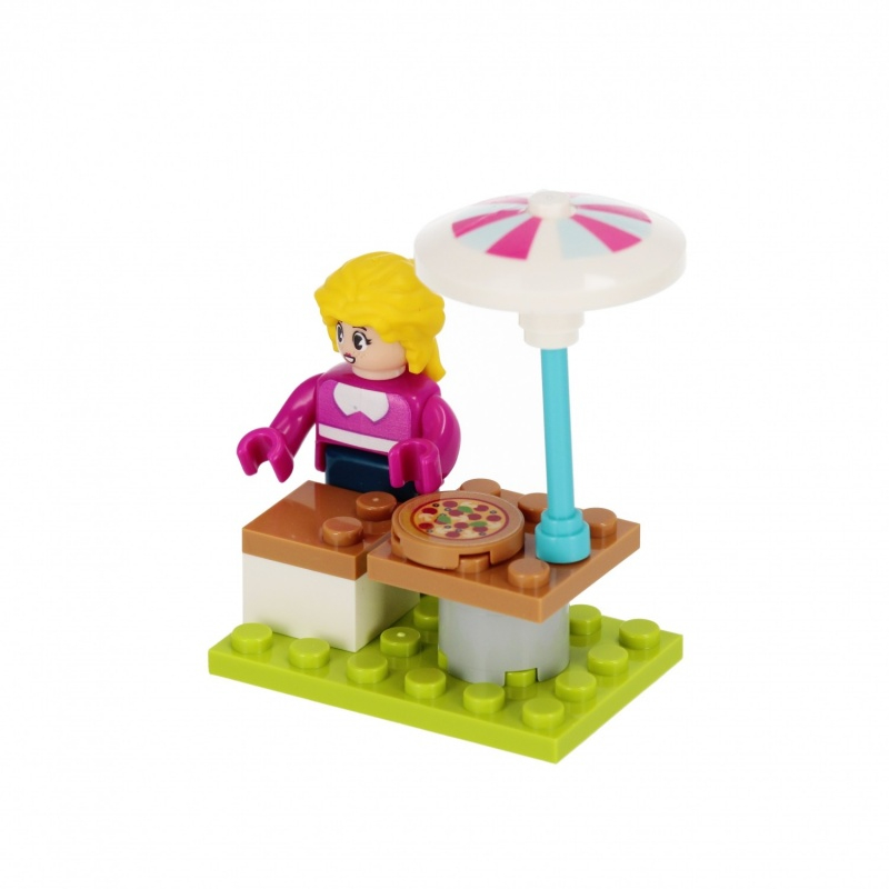 Set de constructie Alleblox Girls World - stand de brutarie - AB6025 / 547905, 99 piese, 6+ [4]