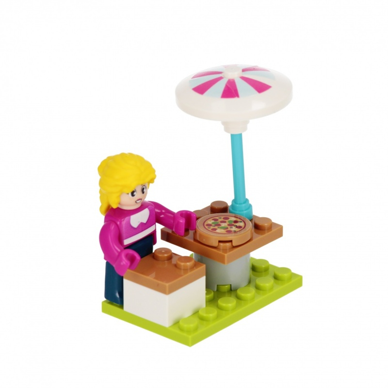 Set de constructie Alleblox Girls World - stand de brutarie - AB6025 / 547905, 99 piese, 6+ [6]
