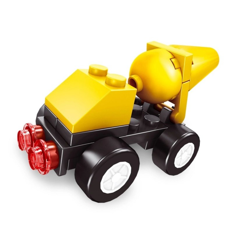 Set de constructie Alleblox, Vehicule constructii, 492792-96, 22-24 piese, 7x7x5cm, +6 ani [2]
