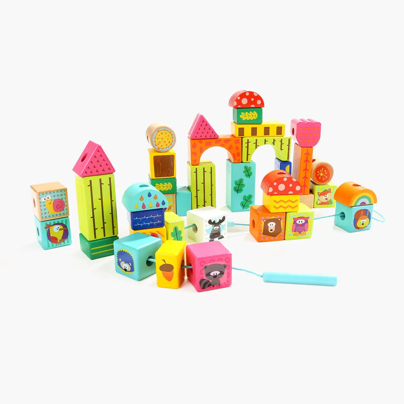 Set de constructie - Animalute din padure [3]