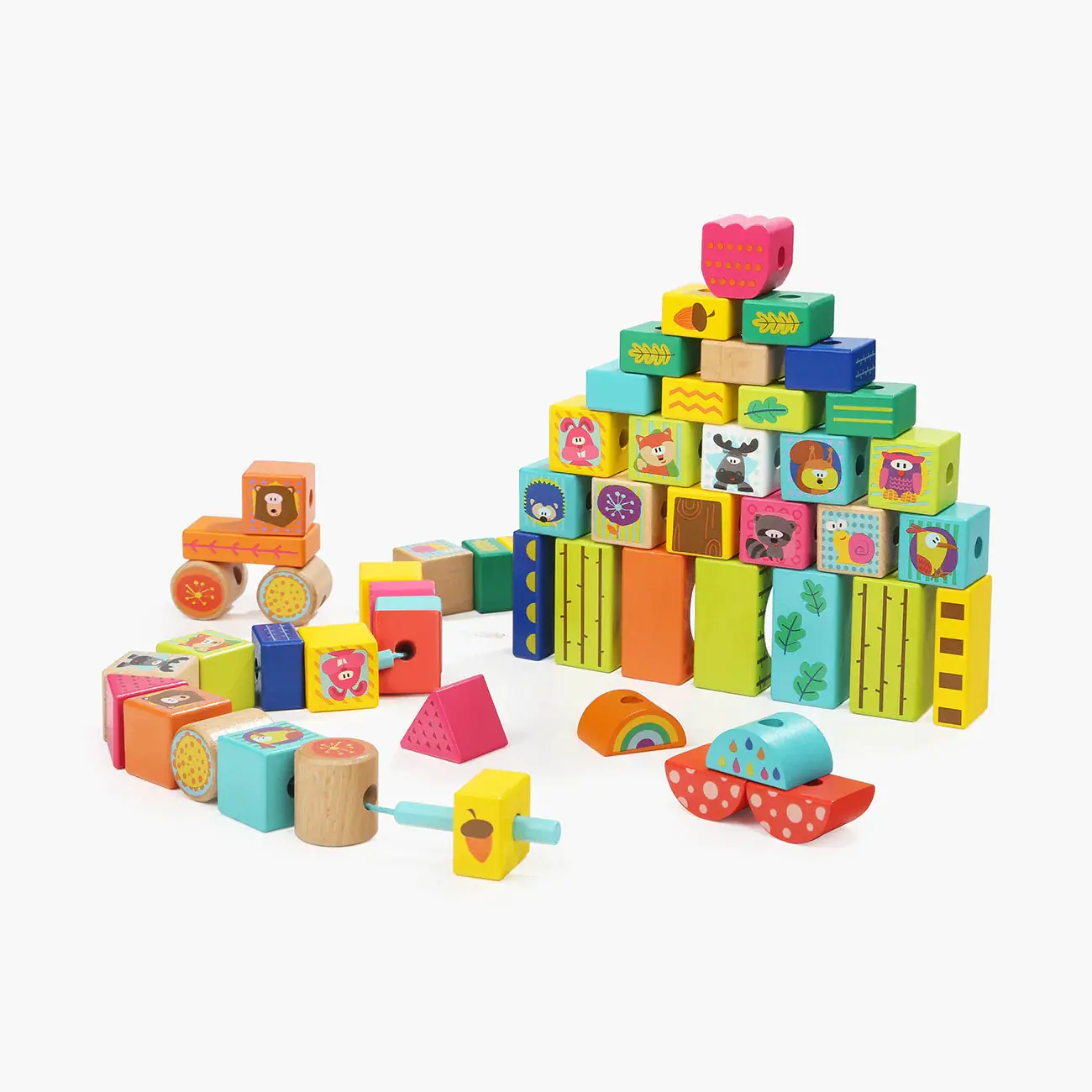 Set de constructie - Animalute din padure [2]