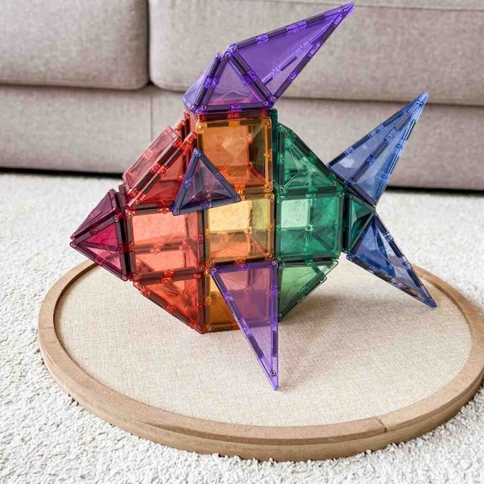 Set de constructie magnetic, Connetix Mega Pack, 202 piese [4]