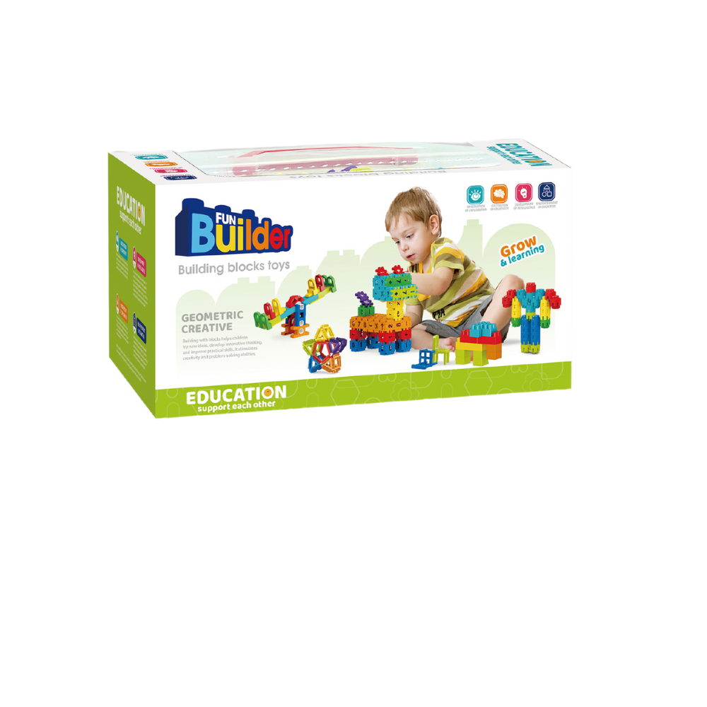 Set de constructie STEAM - Micutul constructor (200 piese) [1]