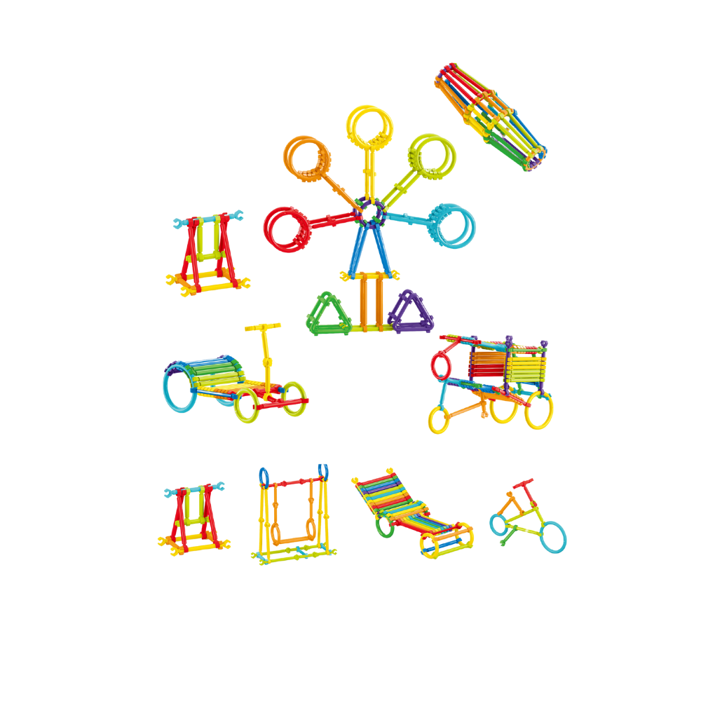 Set de constructie STEAM - Micutul inginer (210 piese) [2]