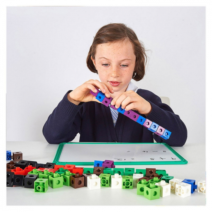 Set de construit, 100 de cuburi, motricitate - Micostore.ro [3]