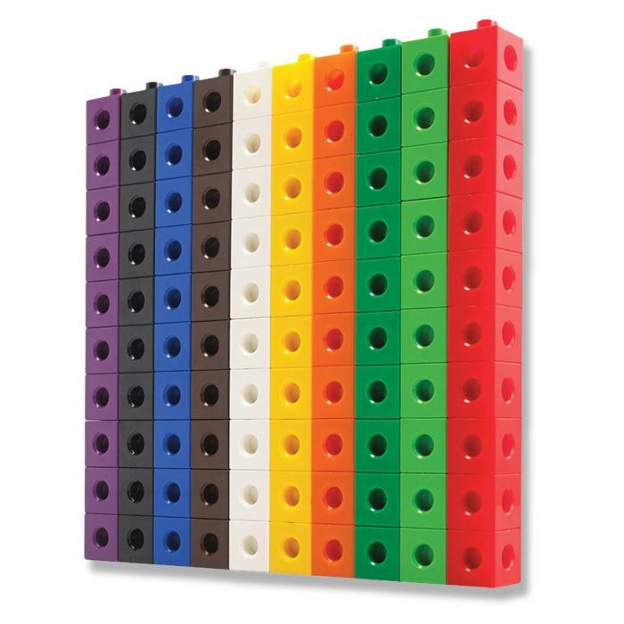 Set de construit, 100 de cuburi, motricitate - Micostore.ro [4]