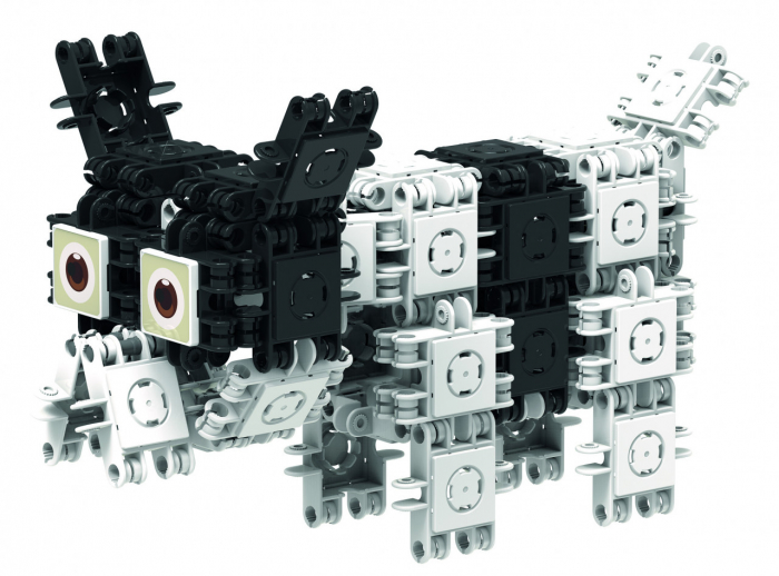 Set de construit Clicformers, 123 piese, Catei prietenosi [4]