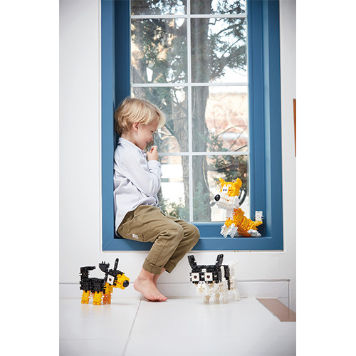 Set de construit Clicformers, 123 piese, Catei prietenosi [2]