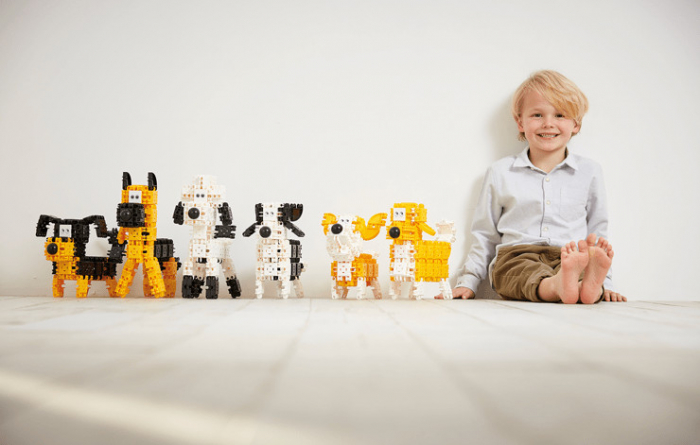 Set de construit Clicformers, 79 piese, Animale prietenoase [5]