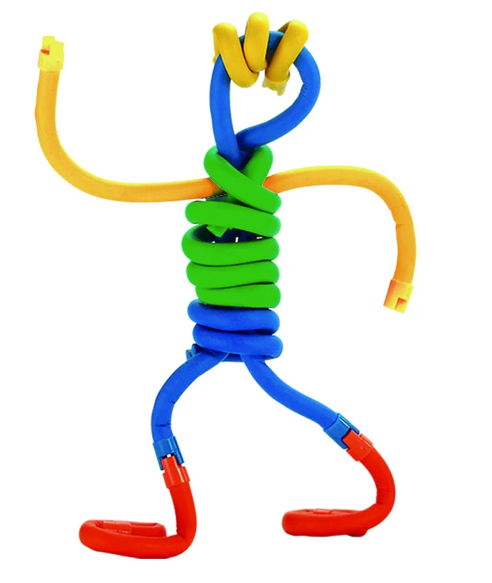 Set de construit cu magnet Spaghetteez 100 piese, varsta 3 - 6, 6 - 9 ani,  [10]