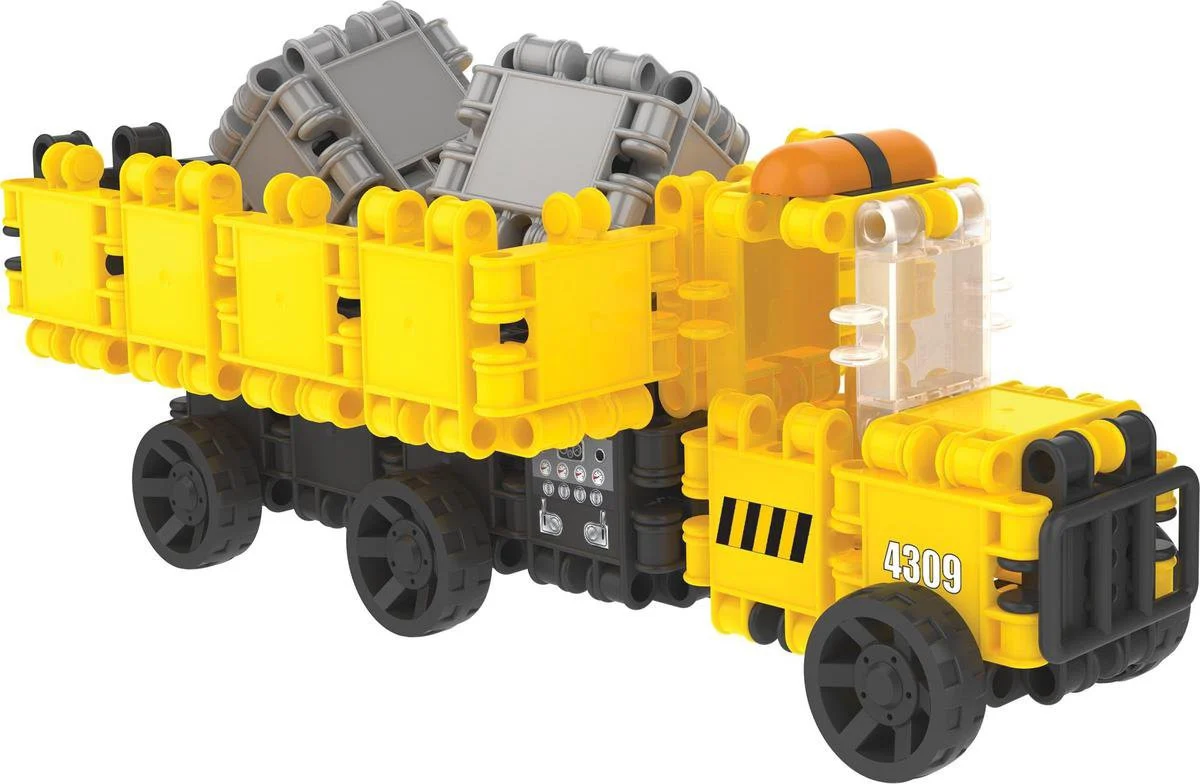 Set de construit, 90 piese, Vehicule de constructie, Clicformers, varsta 6 - 9, 9+ ani, Baiat [6]