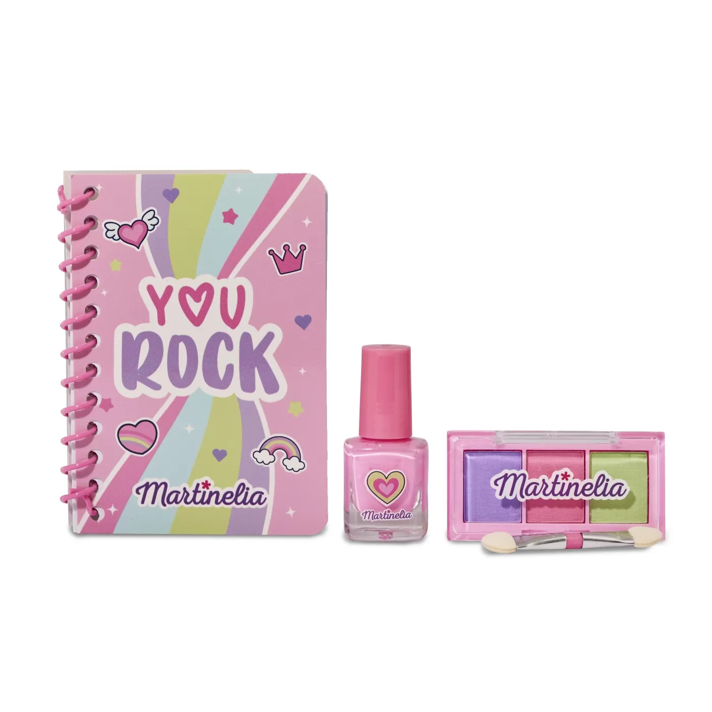 Set de infrumusetare, machiaj si notebook, Martinelia Super Girl, varsta de la 3 ani la +15 ani [2]