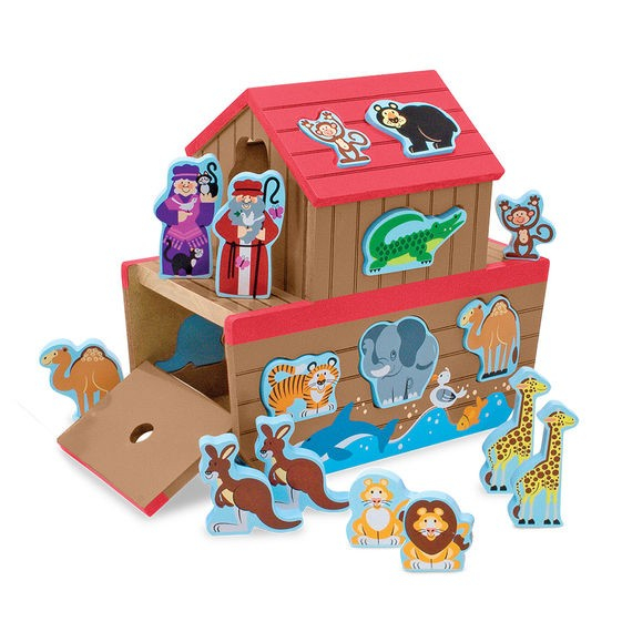 Set de joaca din lemn Arca lui Noe Melissa and Doug [1]