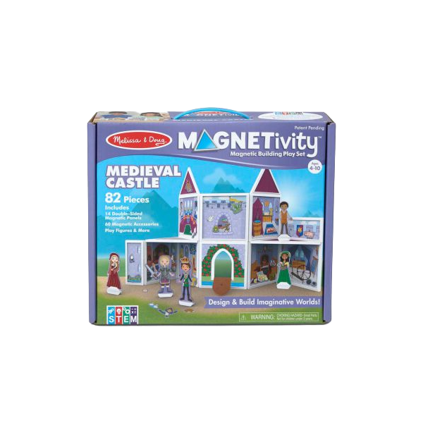 Set de joaca magnetic Castel medieval - Melissa & Doug [1]