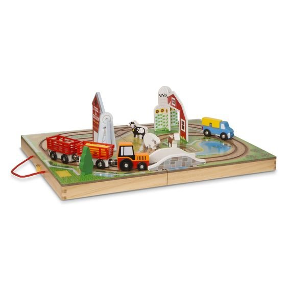 Set de joaca portabil Ferma - Melissa & Doug [1]