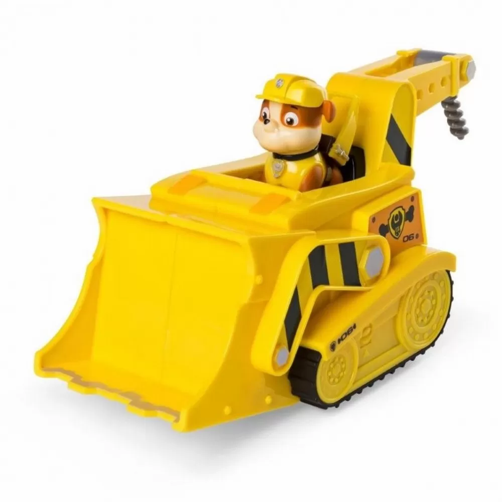 Set de joaca spin master paw patrol vehicul flip and fly rubble, varsta de la 3 ani la 9 ani [3]