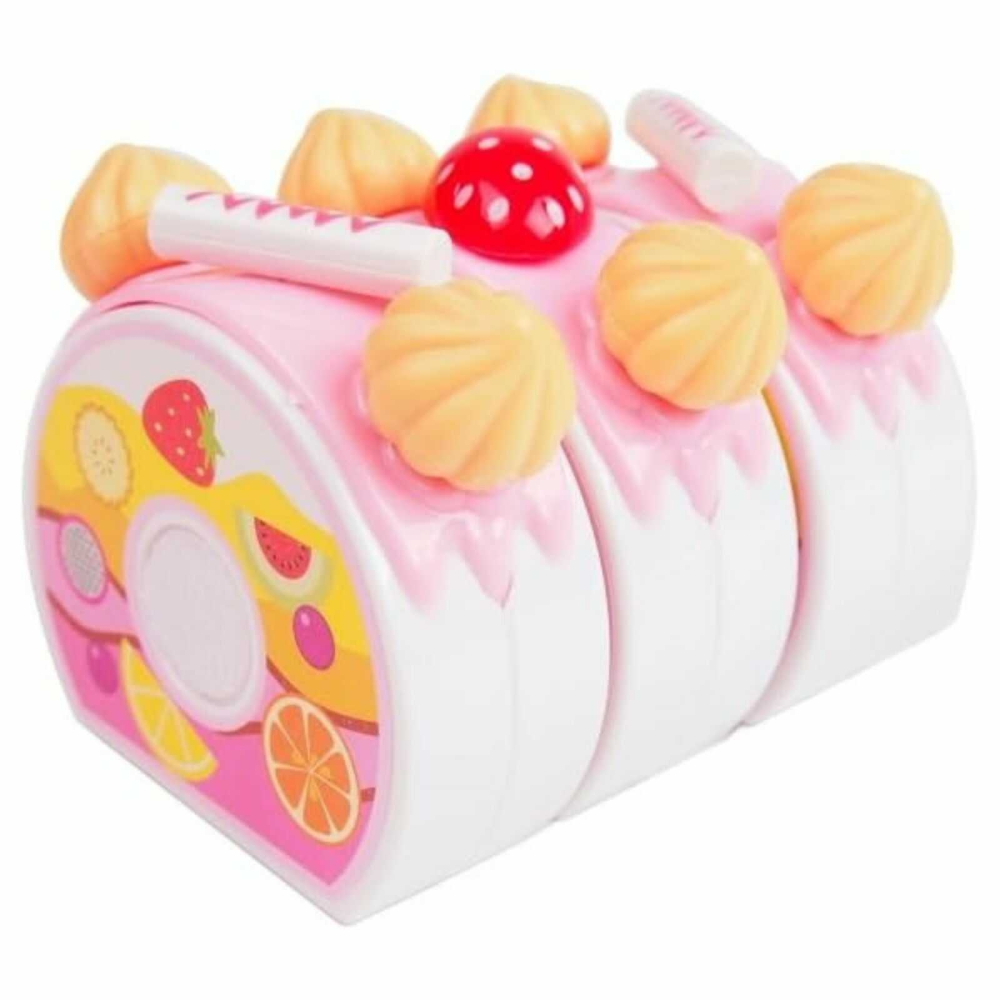 Tort aniversar, Jucarie copii cu scai, 75 accesorii, cescute si lumini [13]