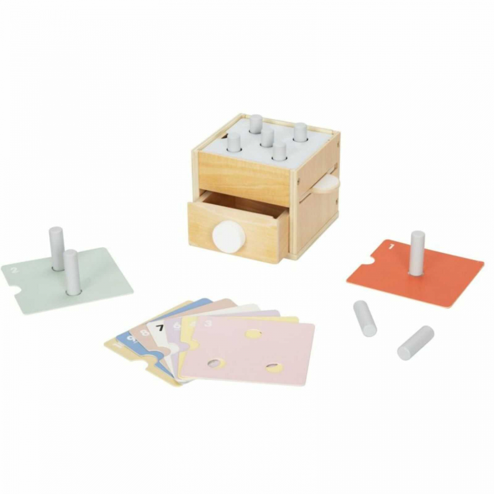 Cutie Educativa cu Jucarii Montessori Copii 2 ani+ Matematica si Alfabet [2]
