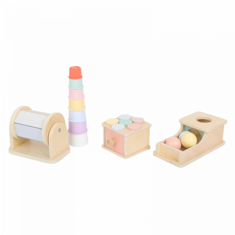 Jucarii Montessori pentru Motricitate Bebelusi, din Lemn, 2 ani+ [5]