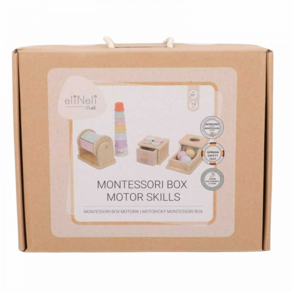 Jucarii Montessori pentru Motricitate Bebelusi, din Lemn, 2 ani+ [6]