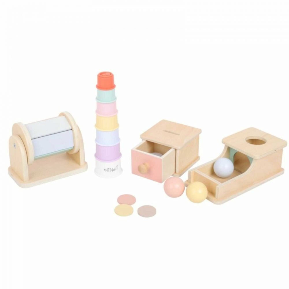 Jucarii Montessori pentru Motricitate Bebelusi, din Lemn, 2 ani+ [2]