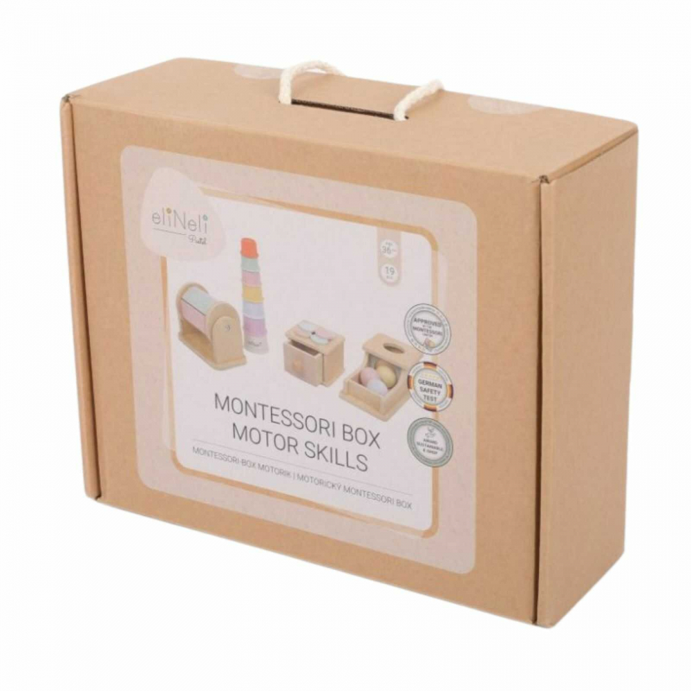 Jucarii Montessori pentru Motricitate Bebelusi, din Lemn, 2 ani+ [8]