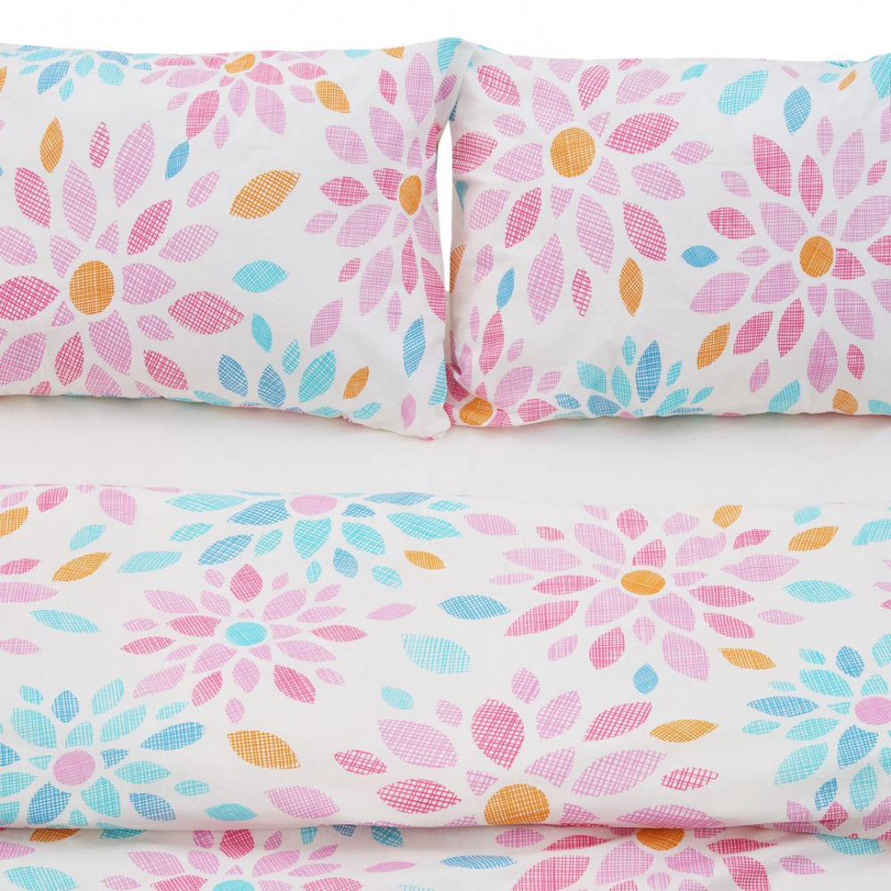 Set de pat,cearceaf cu elastic 180x200,joy [2]