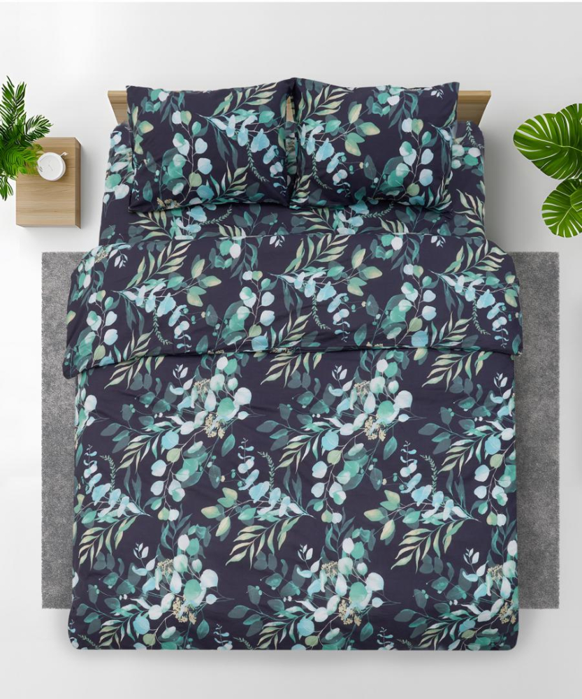 Set de pat king size bumbac, 92 gsm,jade [2]