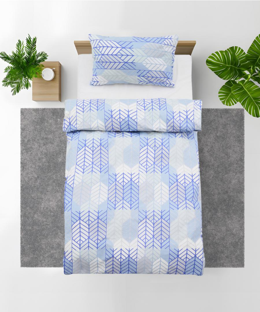 Set de pat single bumbac, 92 gsm, arrow [2]