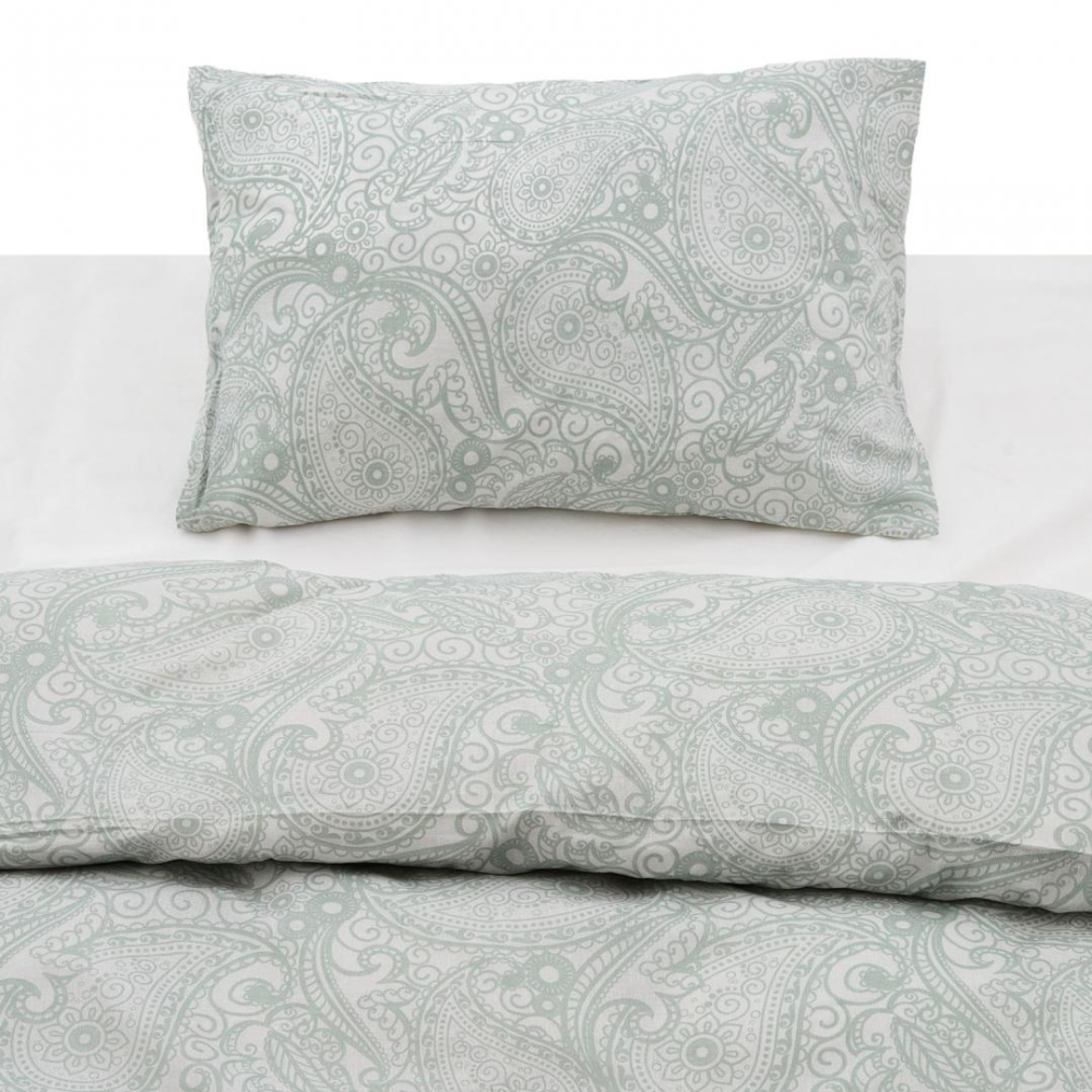 Set de pat single bumbac, 92 gsm,paisley [4]