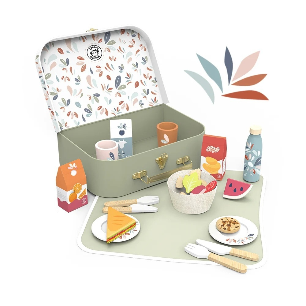 Set de picnic colorat, Speedy Monkey pentru Baiat, Fata varsta 45722 [1]