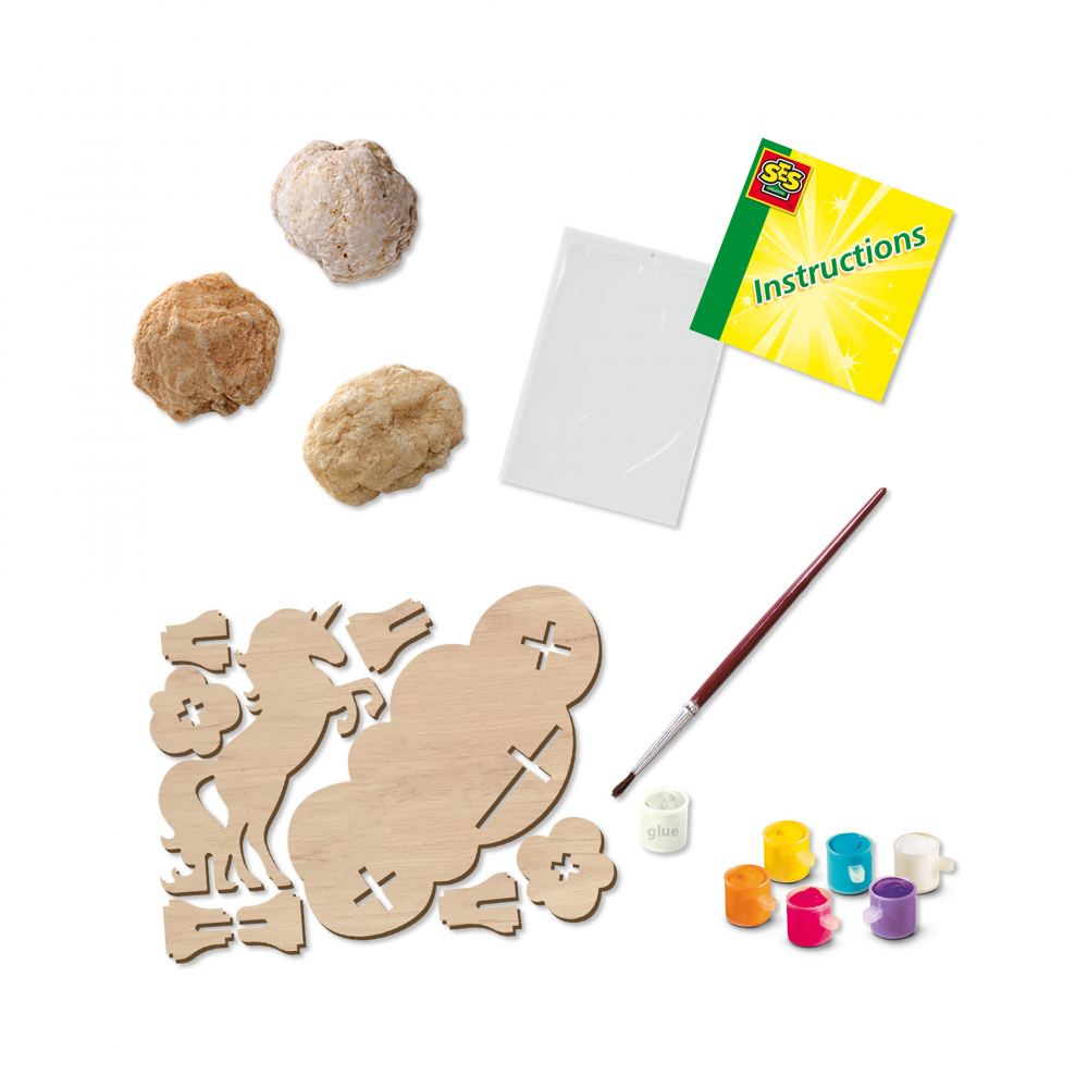Set de pictat geode pentru copii cu suport unicorn, copii varsta 8 ani+ [2]