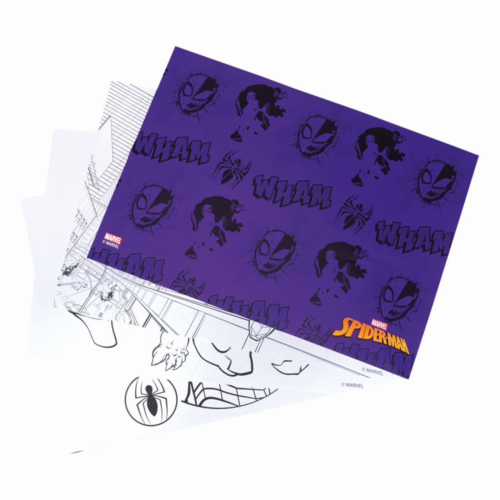 Set de pictura geanta transparenta spider man evergreen [3]