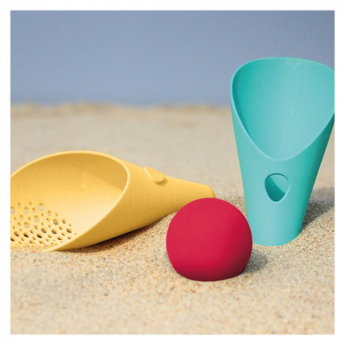 Set de plaja Ballo, jucarii multifunctionale, Quut Toys, 2-8 ani [5]