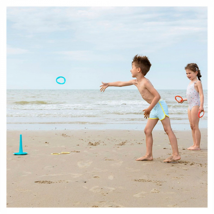 Set de plaja Triplet, jucarii multifunctionale, Quut Toys, 2-8 ani [3]