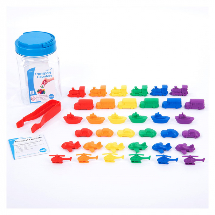 Set de sortare, Mijloace de transport, Edx Education, 3-7 ani [4]
