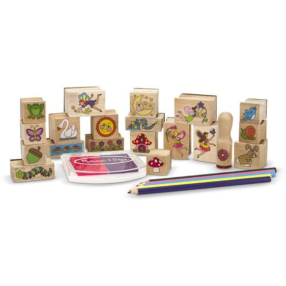 Set de stampile Gradina Zanelor - Melissa & Doug [1]