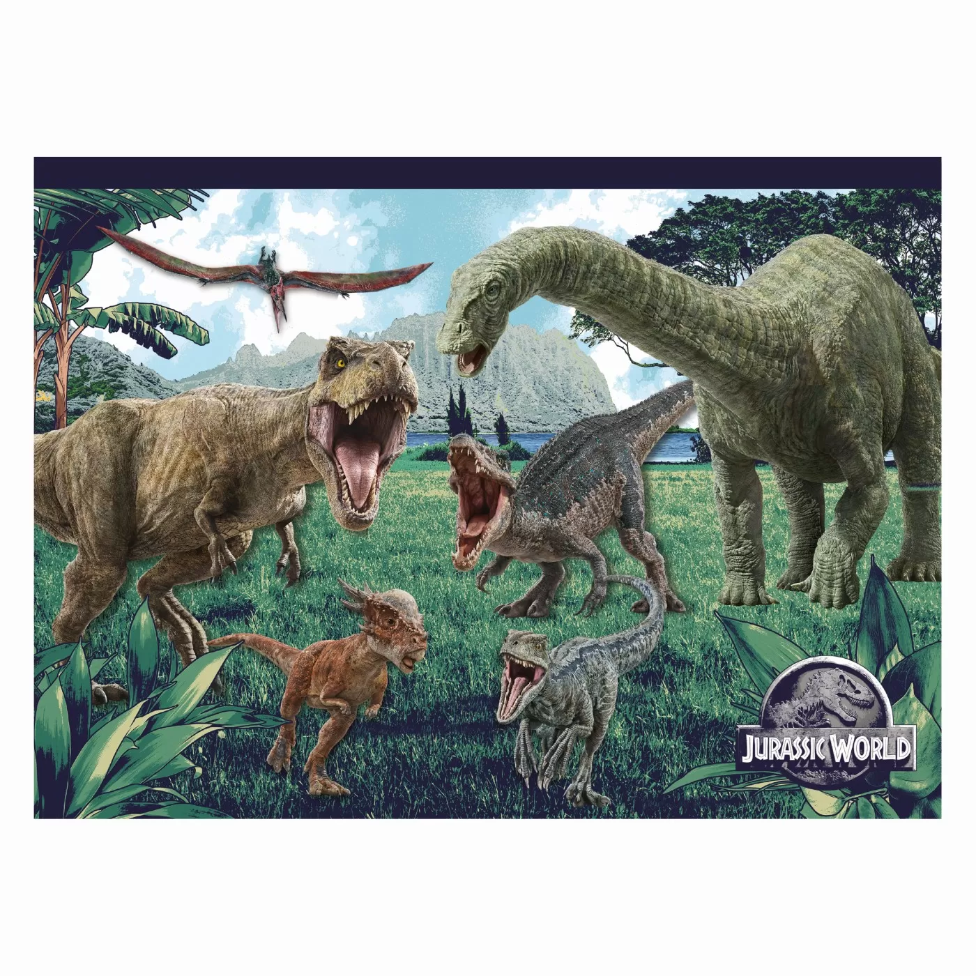 Set pictura si desen, Jurassic World, Gentuta de creatie, varsta de la 3 ani la 5 ani [3]