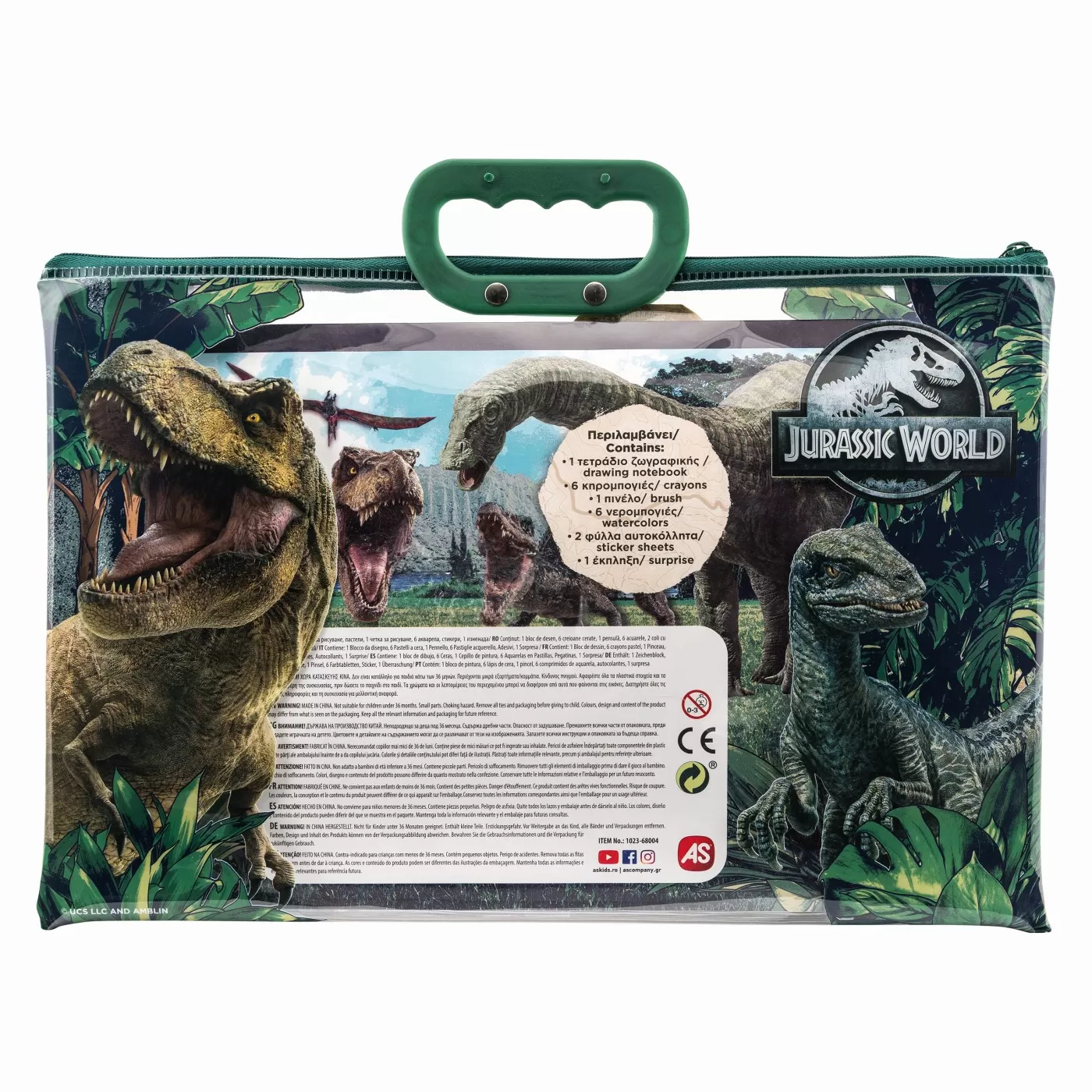 Set pictura si desen, Jurassic World, Gentuta de creatie, varsta de la 3 ani la 5 ani [6]
