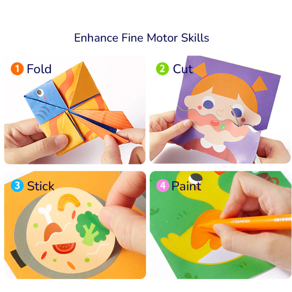 Set Educativ de Pictura Mideer Let’s Paint Nivelul 03 – Tehnici Avansate si Expresie Artistica [5]