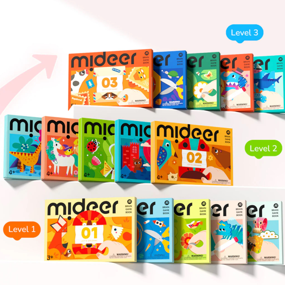 Set Educativ Origami pentru Incepatori – Nivelul 1, Dezvoltare Creativa si Motrica [4]