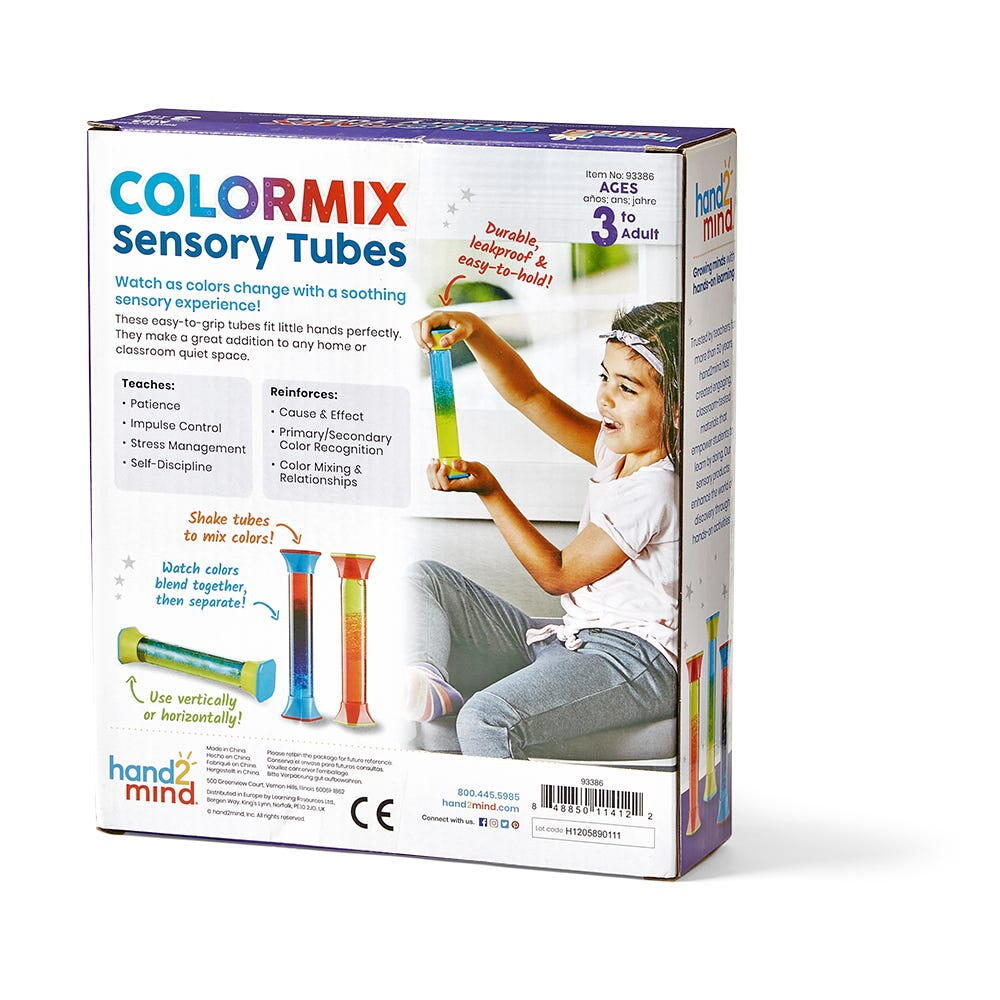 Set eprubete senzoriale ColorMix [6]