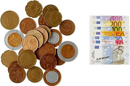 Set EURO bancnote, monede si chitante, Jucarie [3]